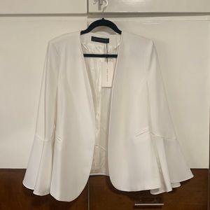 New Pristine White Zara Blazer!